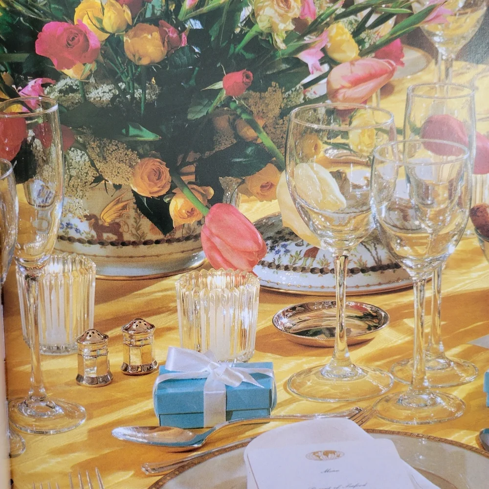 Tiffany Parties by John Loring (1989 1st Ed) Opulence Celebrations Entertaining